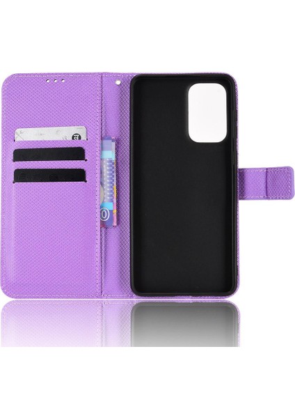 Samsung Galaxy A73 5g Kart Tutucu Manyetik Cüzdan Kapak Kickstand (Yurt Dışından)