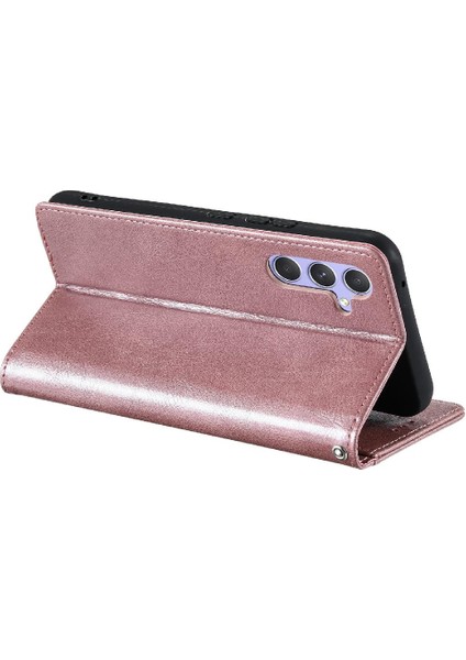 Samsung Galaxy A35 5g Pu Deri 6 Kart Yuvaları Kickstand Için Flip Case (Yurt Dışından)