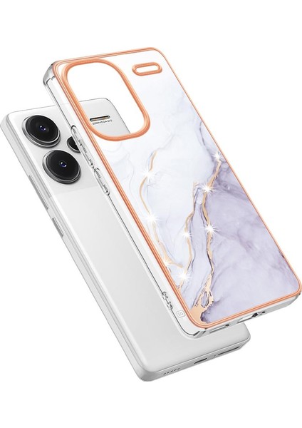 Xiaomi Redmi Için Not 13 Pro Artı 5g Yumuşak Tampon Mermer Desen Ince (Yurt Dışından) modelleri