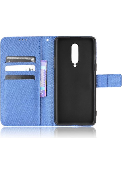 Oneplus 8 Için Kılıf Kapak Kart Tutucu Manyetik Cüzdan Kickstand (Yurt Dışından)