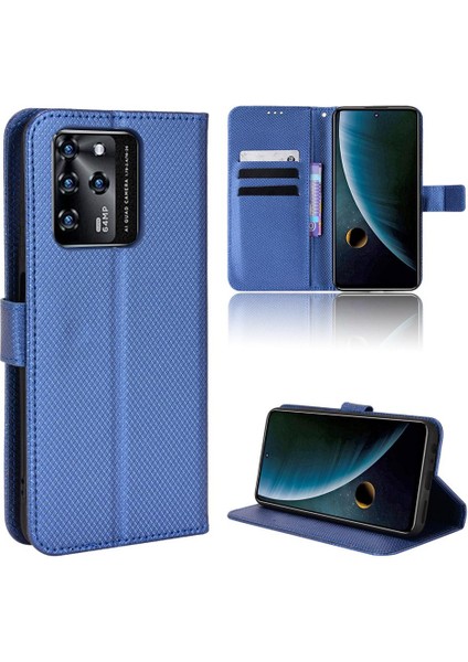 Zte Blade V30 Manyetik Cüzdan Kart Tutucu Kickstand Kapak (Yurt Dışından) fiyatları