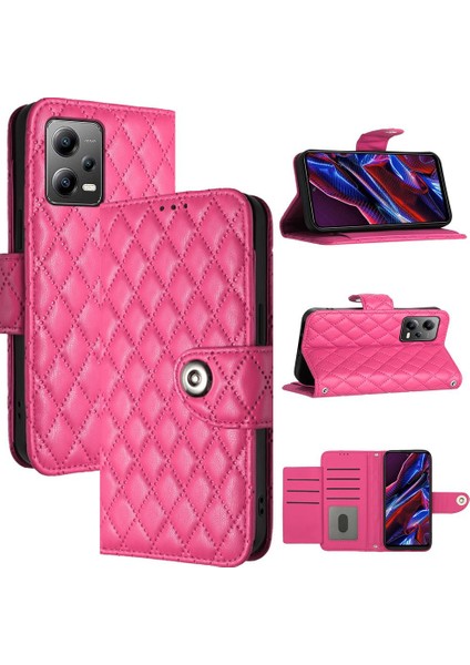 Xiaomi Poco X5 5g Kart Tutucu Cüzdan Kapak Bilek Şerit Darbeye (Yurt Dışından)