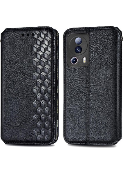 Xıaomı 13 Lite Için Kılıf Kılıf Kapak Kapak Moda Tasarım Cüzdan (Yurt Dışından)