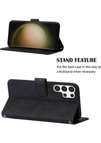 Samsung Galaxy S24 Ultra 5g Için Kılıf Pu Deri Cüzdan Kapak Çevirin Folio (Yurt Dışından) fırsatları