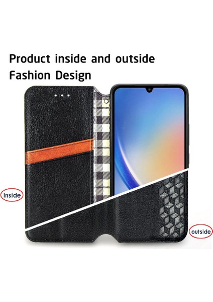 Samsung Galaxy A35 5g Cüzdan Fonksiyonu Için Kılıf Deri Kılıf Moda Çevir (Yurt Dışından) modelleri