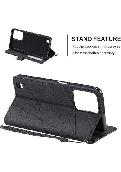 Realme C31 4g Cüzdan Flip Için Kılıf Folio Darbeye Kart Tutucu Kickstand (Yurt Dışından) modelleri