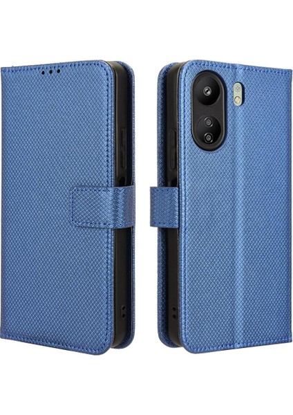 Xiaomi Redmi 13C Kart Tutucu Kapak Için Kılıf Kickstand Manyetik Cüzdan (Yurt Dışından) modelleri