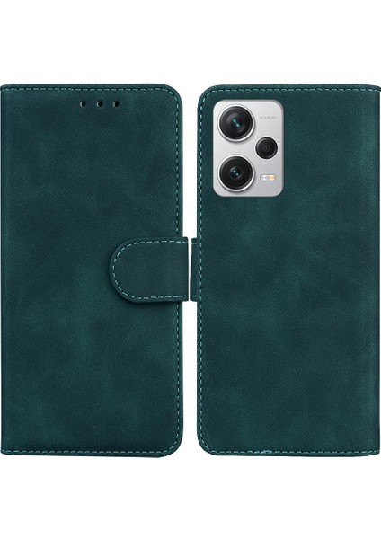 Xıaomı Redmi Not 12 Için Flip Case Pro Artı Manyetik Standı Tutucu Kart Pu (Yurt Dışından)
