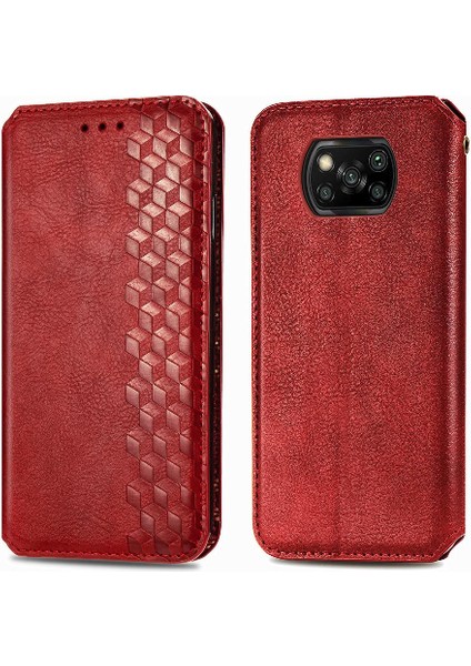 Xıaomı Poco X3 Nfc Zarif Iş Çevirme Kapağı Moda Tasarımı (Yurt Dışından)