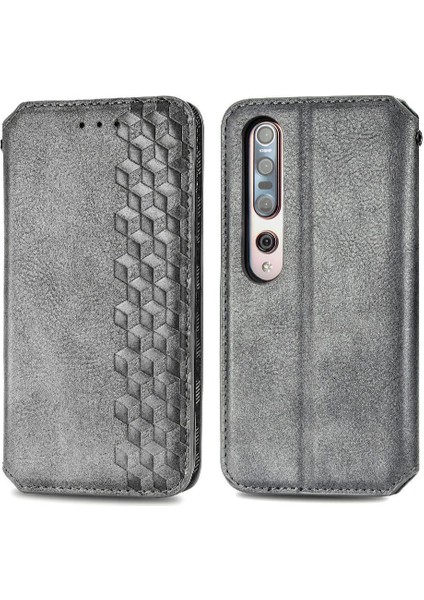 Xıaomı 10 Cüzdan Fonksiyonu Zarif Iş Moda Tasarım Flip Case (Yurt Dışından)
