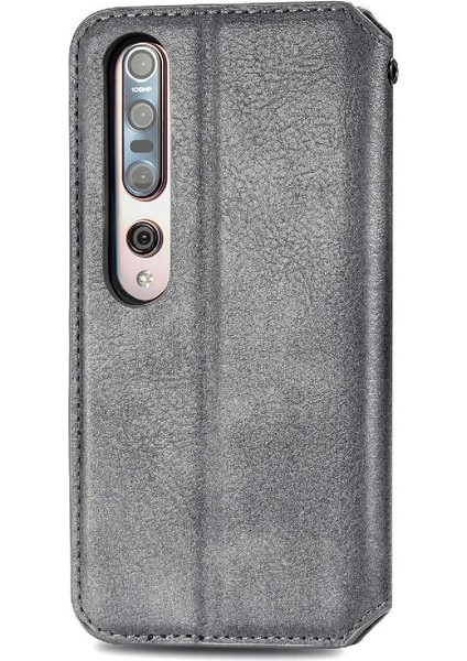 Xıaomı 10 Cüzdan Fonksiyonu Zarif Iş Moda Tasarım Flip Case (Yurt Dışından)