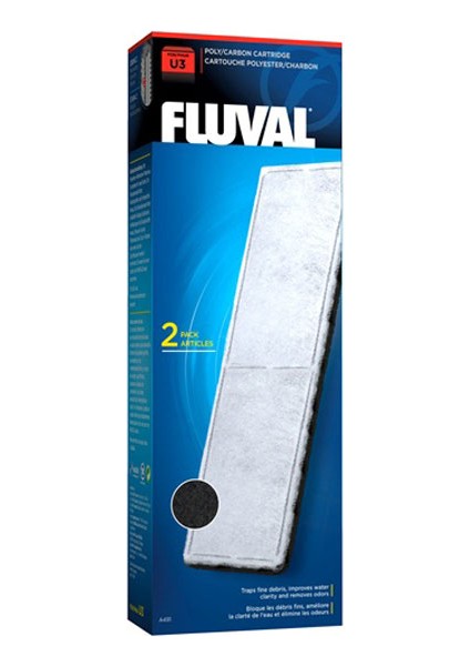 Fluval Polycarbon Kartuş #u3 Filtre (2 Li) 326107