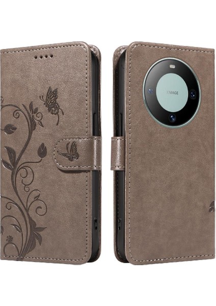 Huawei Mate 60 Için Flip Case El Kayışı Cüzdan ile Yüksek Kaliteli Deri (Yurt Dışından) indirimleri