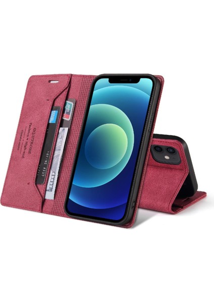 IPhone 12 Için Kılıf Mini Premium Deri Premium Deri Iki Kart Yuvaları (Yurt Dışından) indirimleri