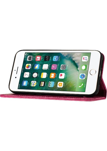IPhone 6/6s Flip Folio Tutucu Kapak Kart Cep Kabartmalı Kedi (Yurt Dışından) fırsatları