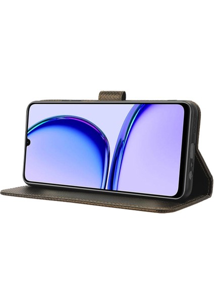 Realme C53 4g Manyetik Cüzdan Kart Tutucu Kickstand Kapak Için Kılıf (Yurt Dışından)