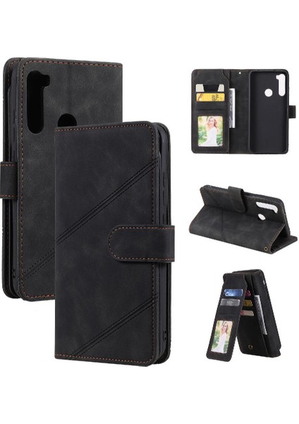 Xiaomi Redmi Not 8 Kart Tutucu Için Kickstand Cüzdan Çevir Folio Pu (Yurt Dışından)