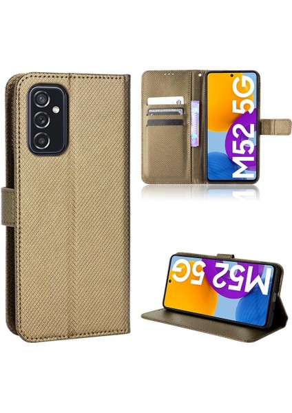Samsung Galaxy M52 5g Kickstand Manyetik Cüzdan Kart Tutucu Kapak (Yurt Dışından) fırsatları