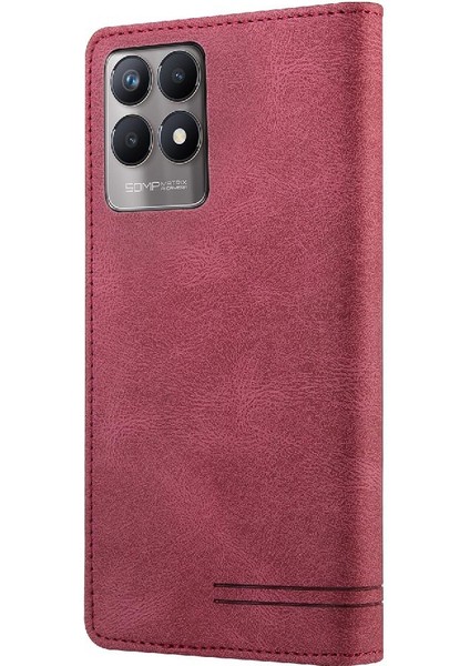 Realme 8i Iki Kart Yuvaları Premium Deri Premium Deri Için Kılıf (Yurt Dışından) fırsatları