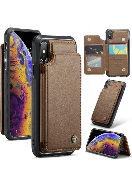 IPhone Xs Max Kickstand Rfıd Engelleme Ince Kılıf Pu (Yurt Dışından) indirimleri