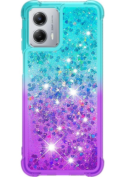 Motorola Moto G 5g Için Kılıf 2023 Sıvı Glitter Komik Bling Parlak Kristal (Yurt Dışından) modelleri
