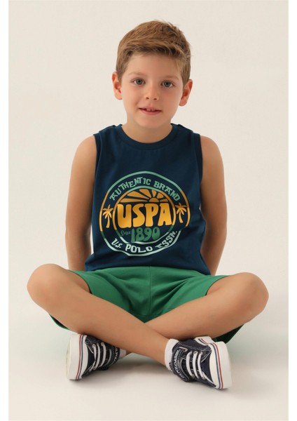 1776 Tree Erkek Çocuk Bermuda Pijama Takım