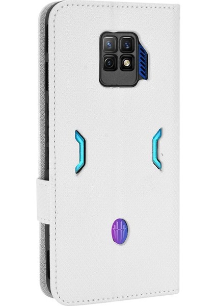 Nubia Kırmızı Sihirli 7 Pro Için Kılıf Kapak Kickstand Kart Tutucu Manyetik Cüzdan (Yurt Dışından)