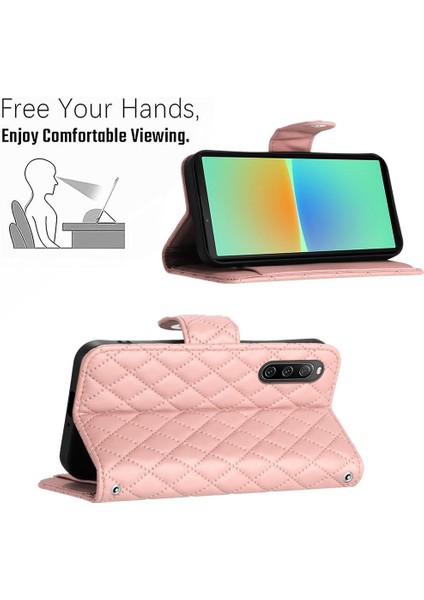 Sony Xperia 10 Iv Bilek Şerit Cüzdan Kapak Için Kılıf Darbeye Şık (Yurt Dışından) fırsatları