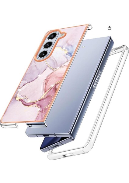 Samsung Galaxy Z Için Kılıf Fold 5 Yumuşak Tampon Mermer Desen Ince Tpu (Yurt Dışından) indirimleri