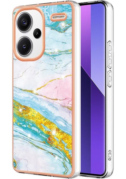 Xiaomi Redmi Için Not 13 Pro Artı 5g Yumuşak Tampon Mermer Desen Ince (Yurt Dışından)