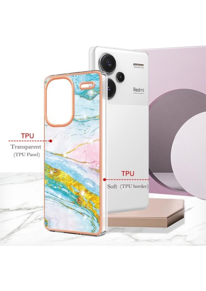 Xiaomi Redmi Için Not 13 Pro Artı 5g Yumuşak Tampon Mermer Desen Ince (Yurt Dışından) indirimleri
