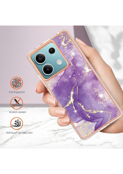 Xiaomi Redmi Için Not 13 5g Ince Tpu Yumuşak Tampon Mermer Desen (Yurt Dışından) indirimleri