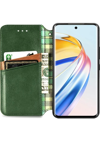 Onur X9B Deri Kılıf Için Kılıf Moda Tasarım Flip Kapak Zarif (Yurt Dışından) modelleri