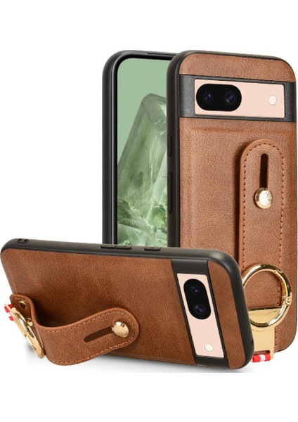 Google 8A Cüzdan Kılıf ile Uyumlu Kolaylık Bilek Kayışı Premium Pu (Yurt Dışından)