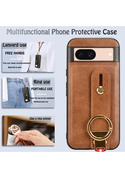 Google 8A Cüzdan Kılıf ile Uyumlu Kolaylık Bilek Kayışı Premium Pu (Yurt Dışından) modelleri