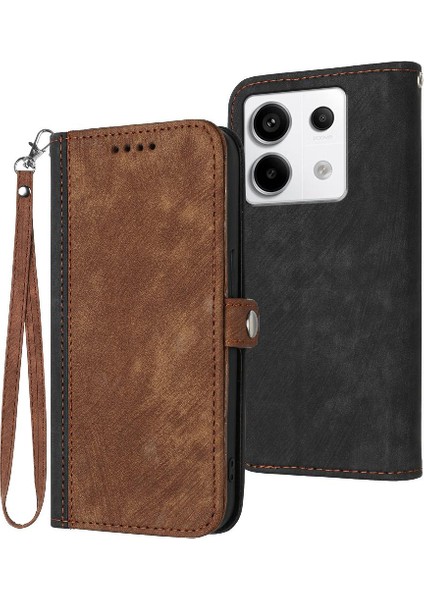 Xiaomi Redmi Için Not 13 Pro 5g Kart Yuvası Standı ile Flip Folio Kitap (Yurt Dışından)