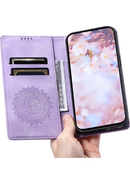 IPhone 12 Için Kılıf Pro Max Kart Ekleme Pu Deri Yan Toka Tam (Yurt Dışından)