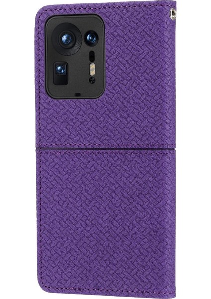 Xiaomi Mix 4 5g El Cüzdan Kredi Kartı Tutucu Pu Deri Kapak (Yurt Dışından)