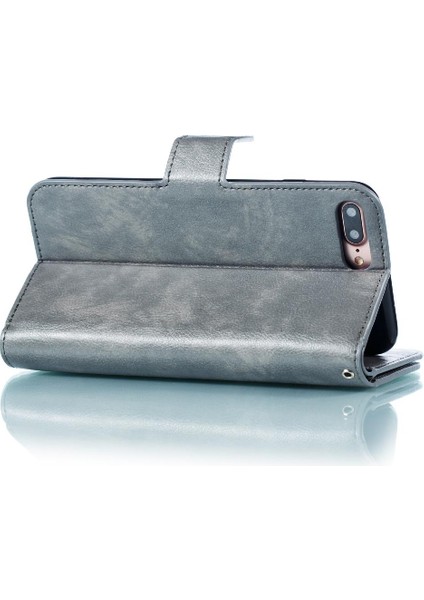 IPhone 7 Için Kılıf Artı/8 Artı Cüzdan 9 Kart Yuvaları Pu Deri Kickstand (Yurt Dışından) fiyatları