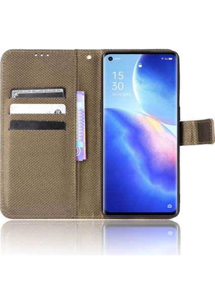 Oppo Bulmak Için Kılıf X3 Lite Manyetik Cüzdan Kickstand Kart Tutucu Kapak (Yurt Dışından) modelleri