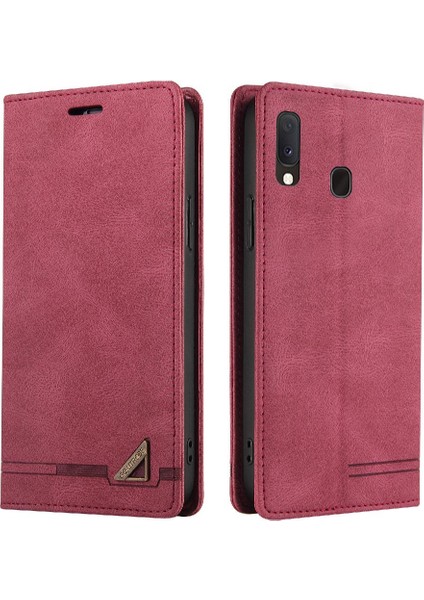 Samsung Galaxy A21S Premium Deri Kickstand Premium Deri Kılıf (Yurt Dışından)