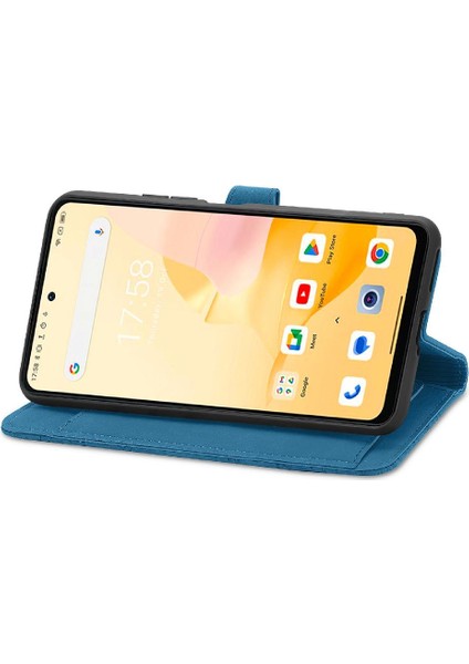 Blackview Shark8 Flip Fermuar Tarzı Cüzdan Çoklu Kart Yuvası Için Kılıf (Yurt Dışından) modelleri