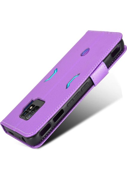 Nubia Kırmızı Sihirli 7 Pro Için Kılıf Kapak Kickstand Kart Tutucu Manyetik Cüzdan (Yurt Dışından)
