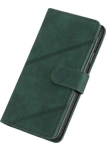 Huawei P40 Lite Için Kılıf Cüzdan Flip Folio Pu Deri Kart Tutucu Manyetik (Yurt Dışından)