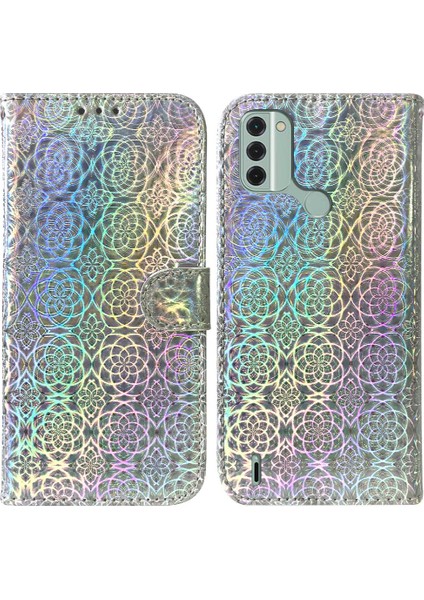 Nokia C31 Için Telefon Kılıfı Standı Tutucu Cüzdan Kılıf Premium Pu Deri Kart (Yurt Dışından)