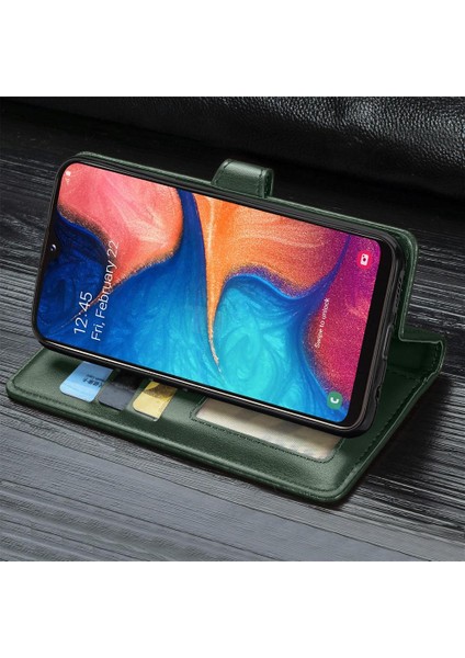 Samsung Galaxy A20E Kapak Kapak Cüzdan Fonksiyonu Moda Tasarımı (Yurt Dışından)