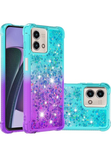 Motorola Moto G Stylus 5g 2023 Akan Sparkle Hareketli Kapak Temizle (Yurt Dışından)