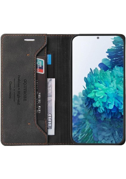 Mays Shop Huawei P40 Iki Kart Yuvaları Premium Deri Kickstand Premium (Yurt Dışından)