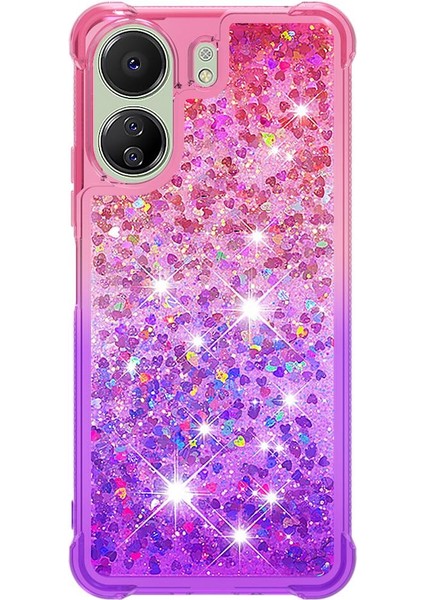 Xiaomi Redmi Için Kılıf Moving 4g Sıvı Glitter Akan Sparkle Hareketli Kapak (Yurt Dışından) modelleri