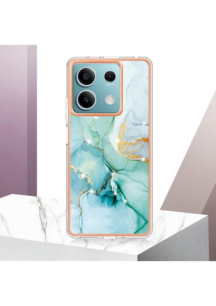 Xiaomi Redmi Için Not 13 5g Ince Tpu Yumuşak Tampon Mermer Desen (Yurt Dışından) modelleri